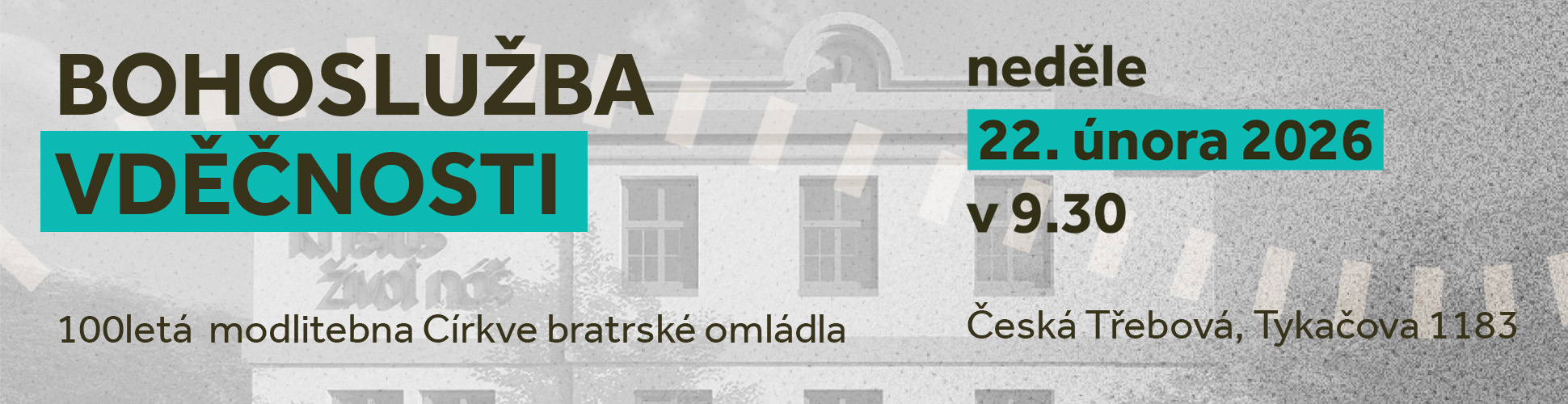 odkaz na bohoslužbu